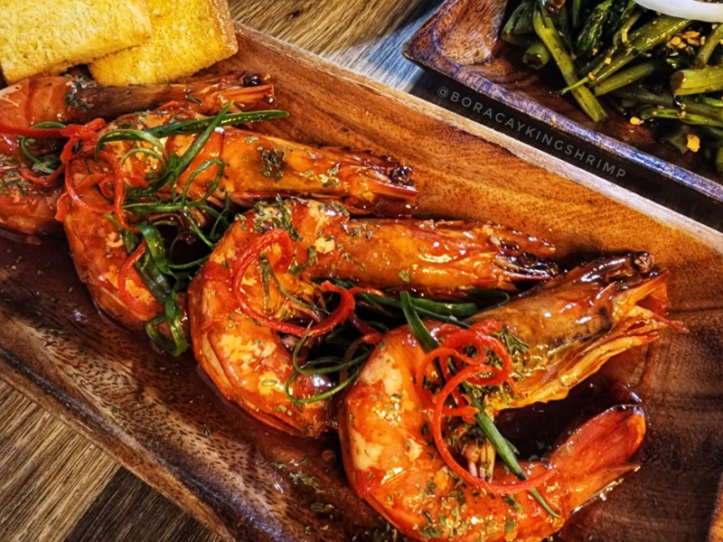 Prawn platter