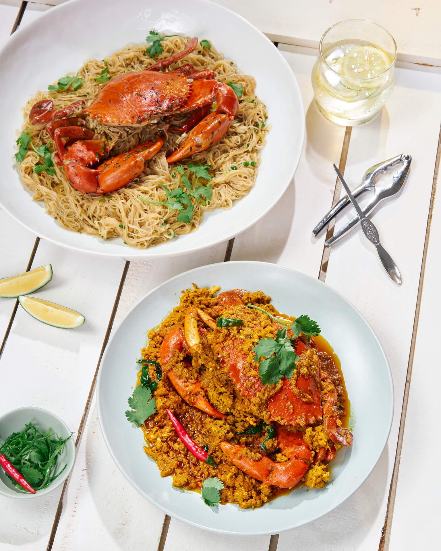 Thai curry crab